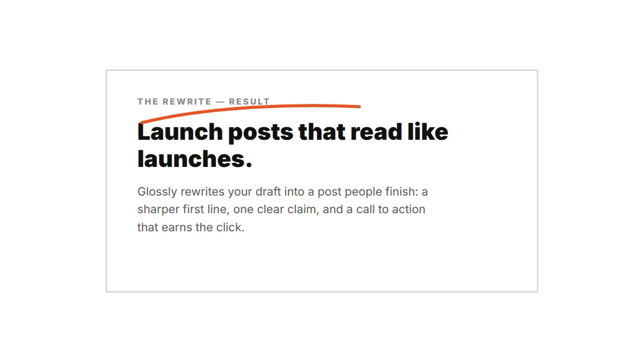 kpedrok's 25-second launch prompt — community prompt (tested)