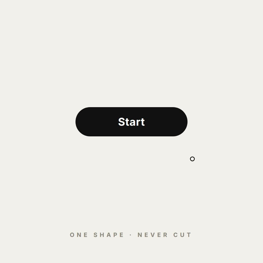 Product UI morph — one shape, many states